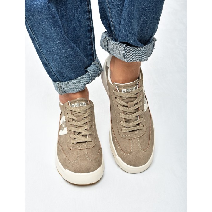 Sneakersy damskie Big Star UU274025 Beż