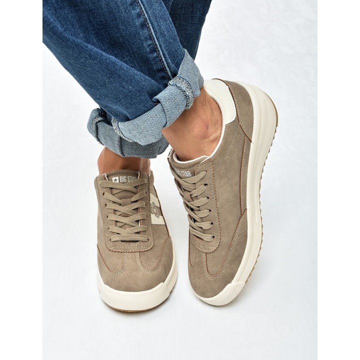 Sneakersy damskie Big Star UU274025 Beż