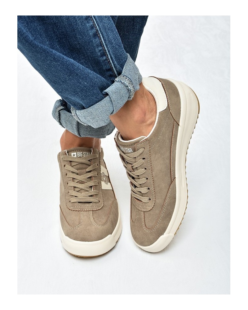 Sneakersy damskie Big Star UU274025 Beż
