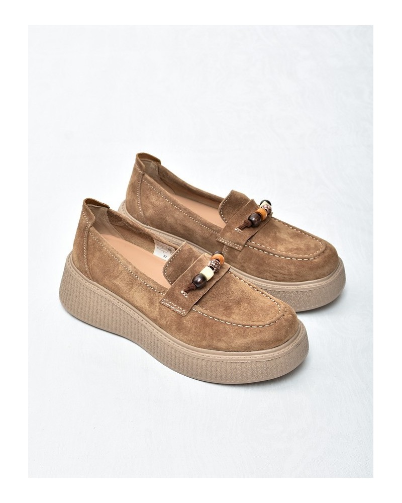 Mokasyny damskie Vinceza 79649 Camel