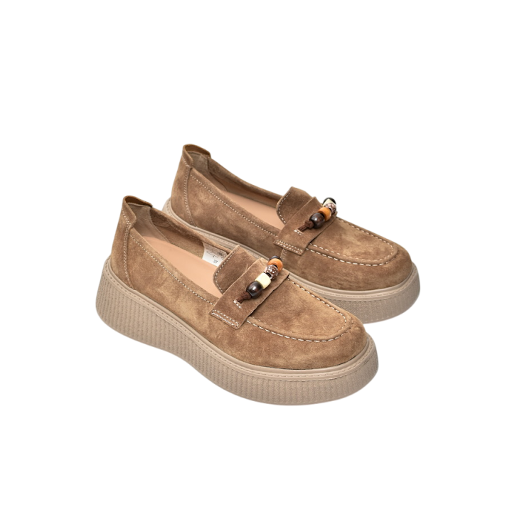 Mokasyny damskie Vinceza 79649 Camel