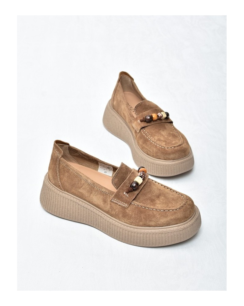 Mokasyny damskie Vinceza 79649 Camel
