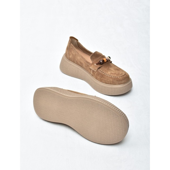 Mokasyny damskie Vinceza 79649 Camel