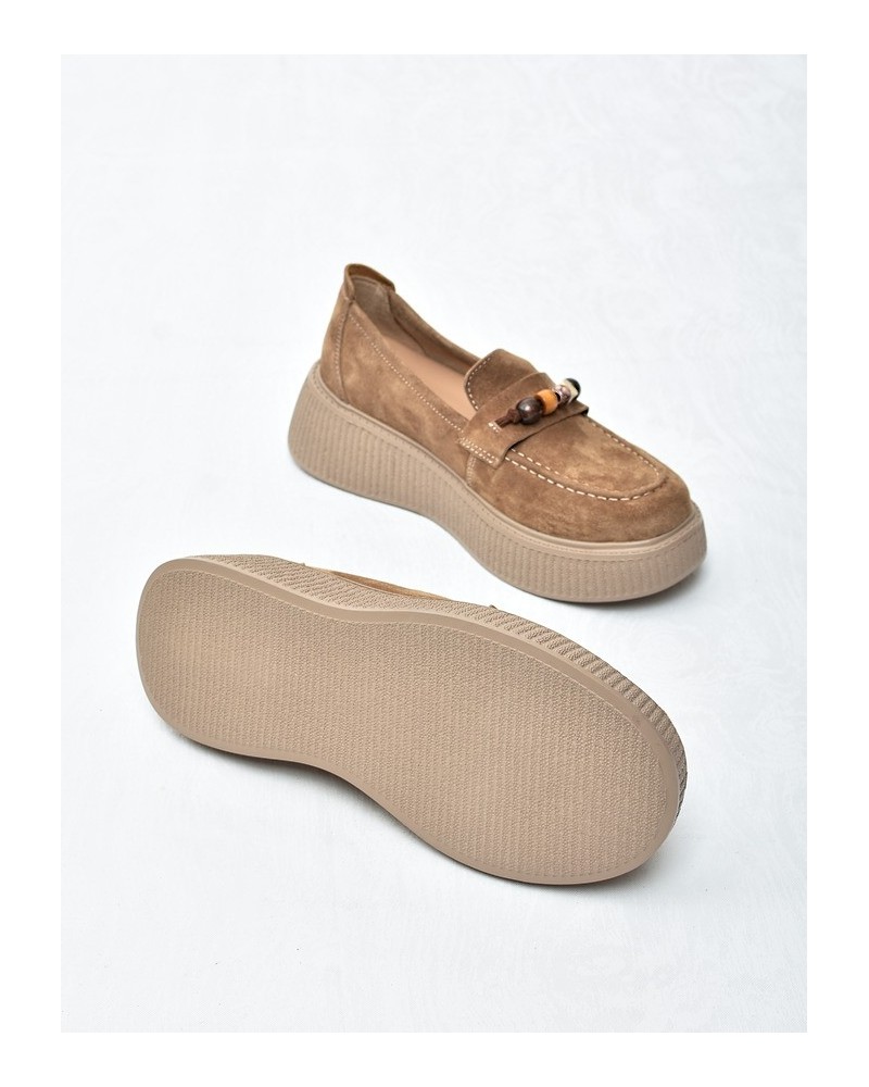 Mokasyny damskie Vinceza 79649 Camel