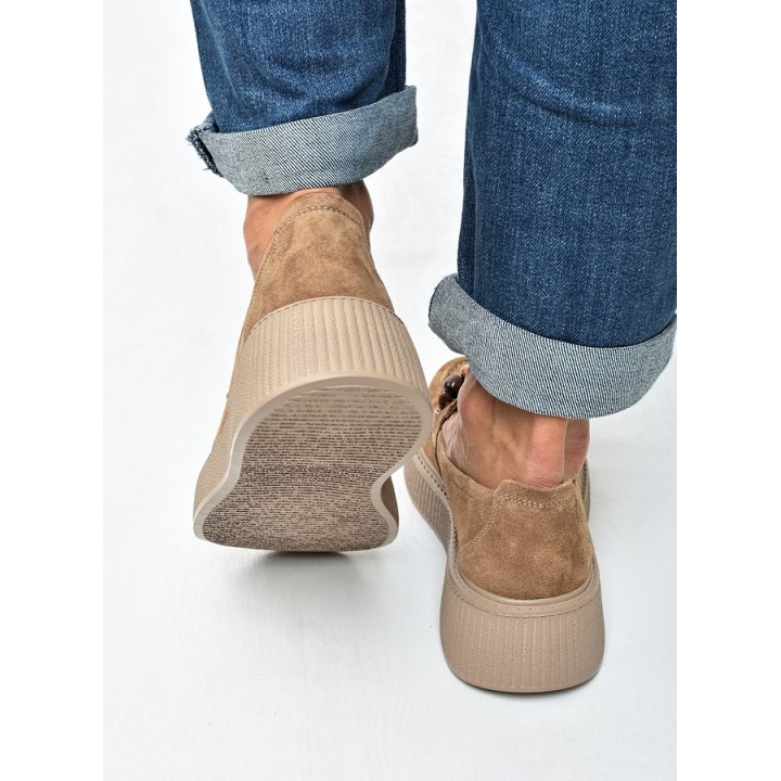 Mokasyny damskie Vinceza 79649 Camel