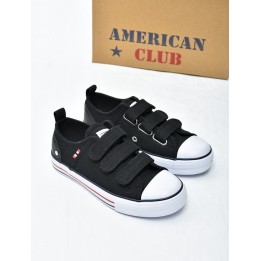 Trampki dziecięce American LH120 Czarne