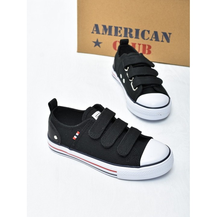 Trampki dziecięce American LH120 Czarne