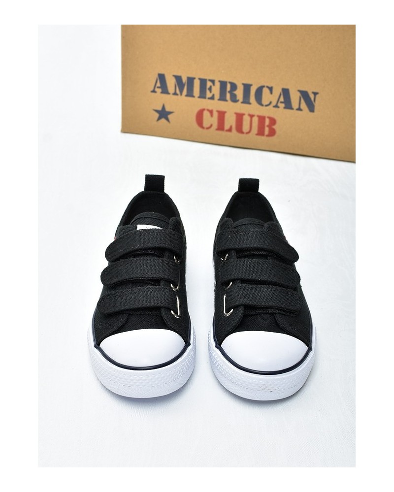 Trampki dziecięce American LH120 Czarne