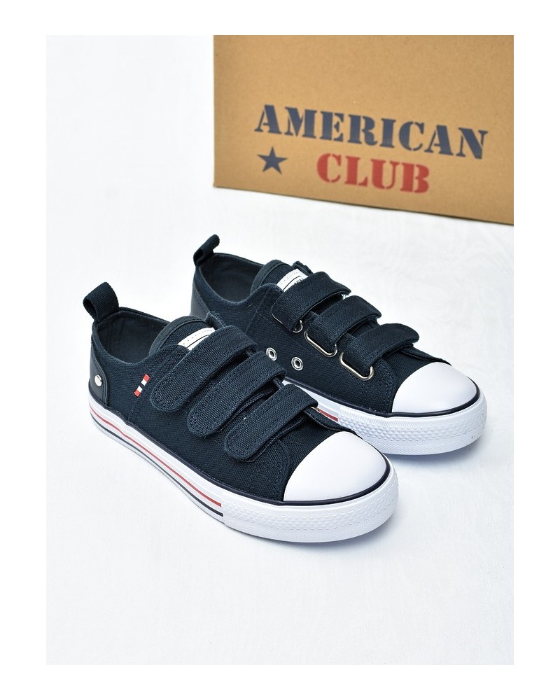 Trampki dziecięce American LH120 Granat