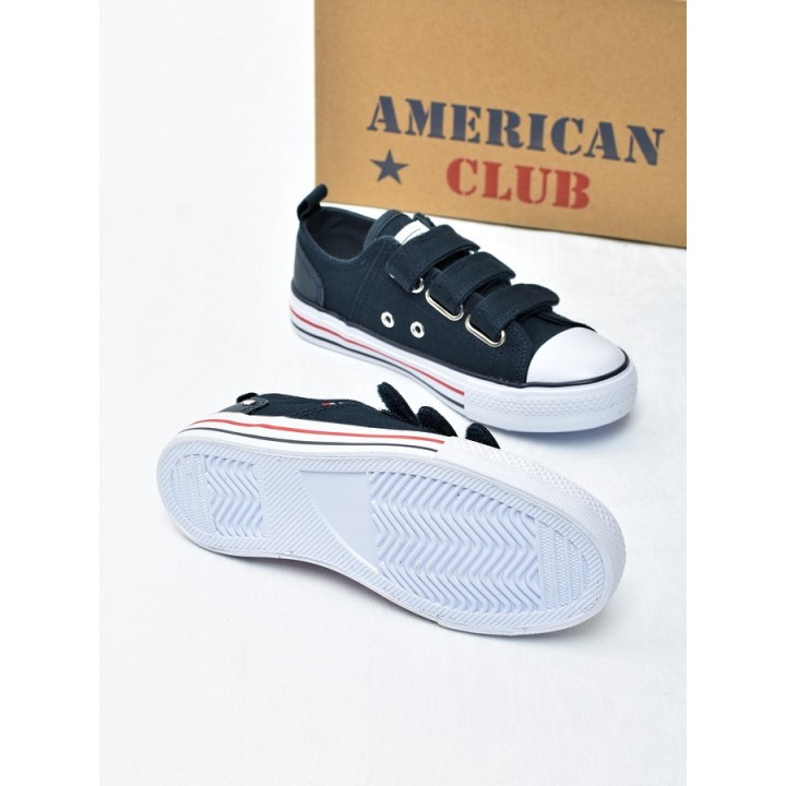 Trampki dziecięce American LH120 Granat
