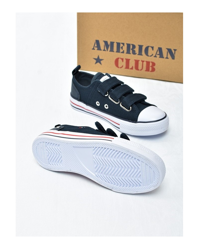 Trampki dziecięce American LH120 Granat