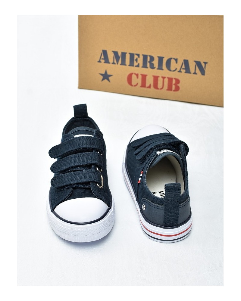 Trampki dziecięce American LH120 Granat