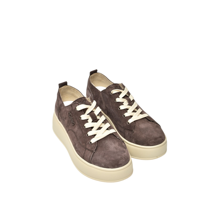 Sneakersy damskie KOBBO 41535 Brąz