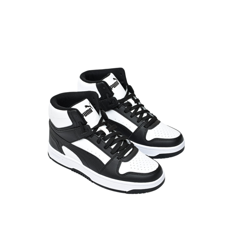 Obuwie młodzieżowe Puma 408800-01 Biało-czarne