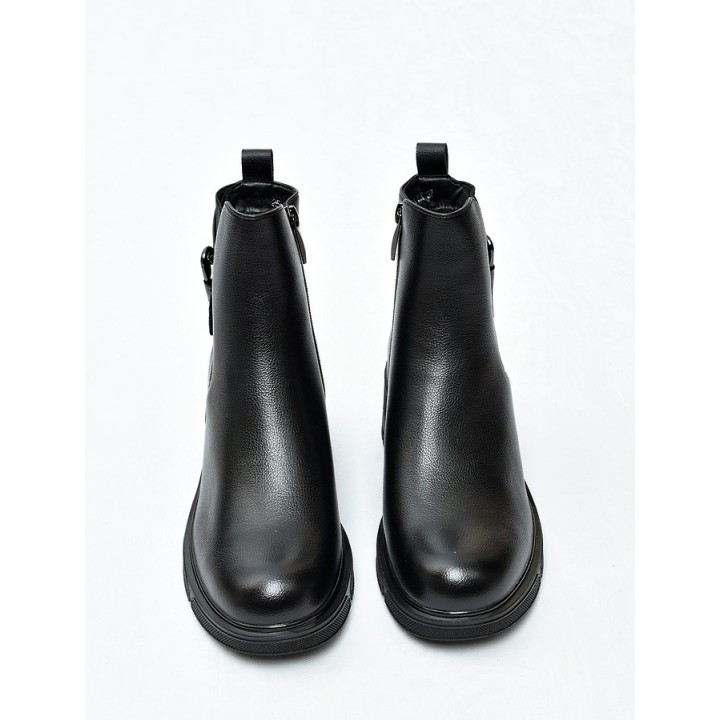 Botki damskie Potocki 12698 Czarne