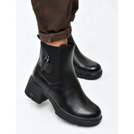 Botki damskie Potocki 12698 Czarne