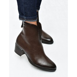 Botki damskie Vinceza 58654 Brąz