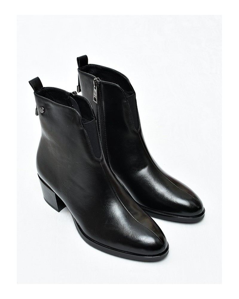 Botki damskie Vinceza 58654 Czarne