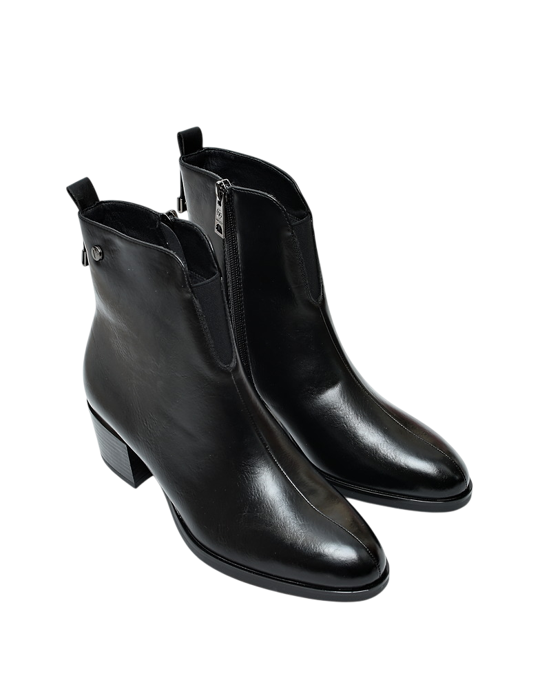 Botki damskie Vinceza 58654 Czarne