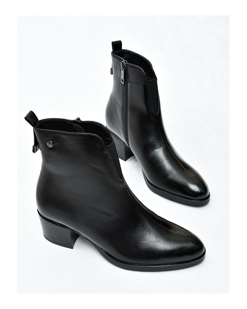 Botki damskie Vinceza 58654 Czarne