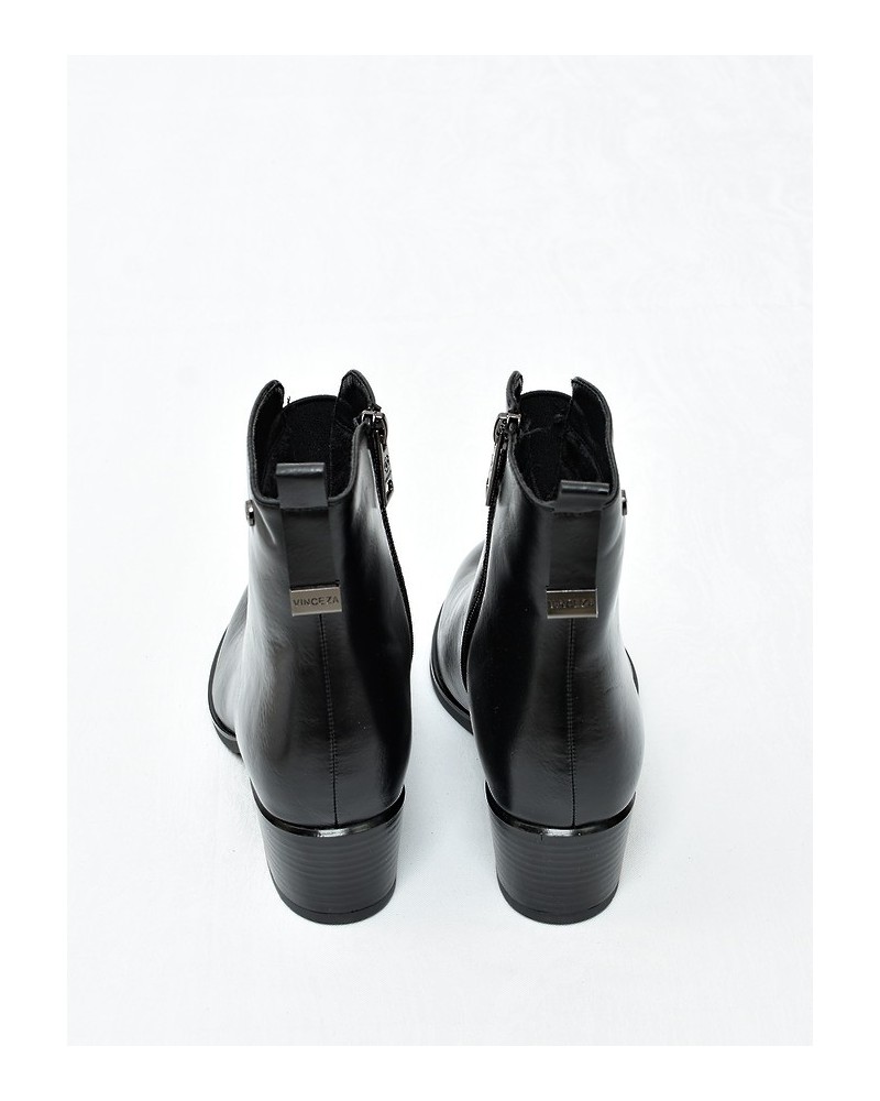 Botki damskie Vinceza 58654 Czarne