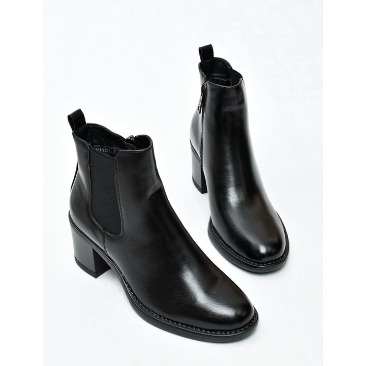 Botki damskie Vinceza 58651 Czarne