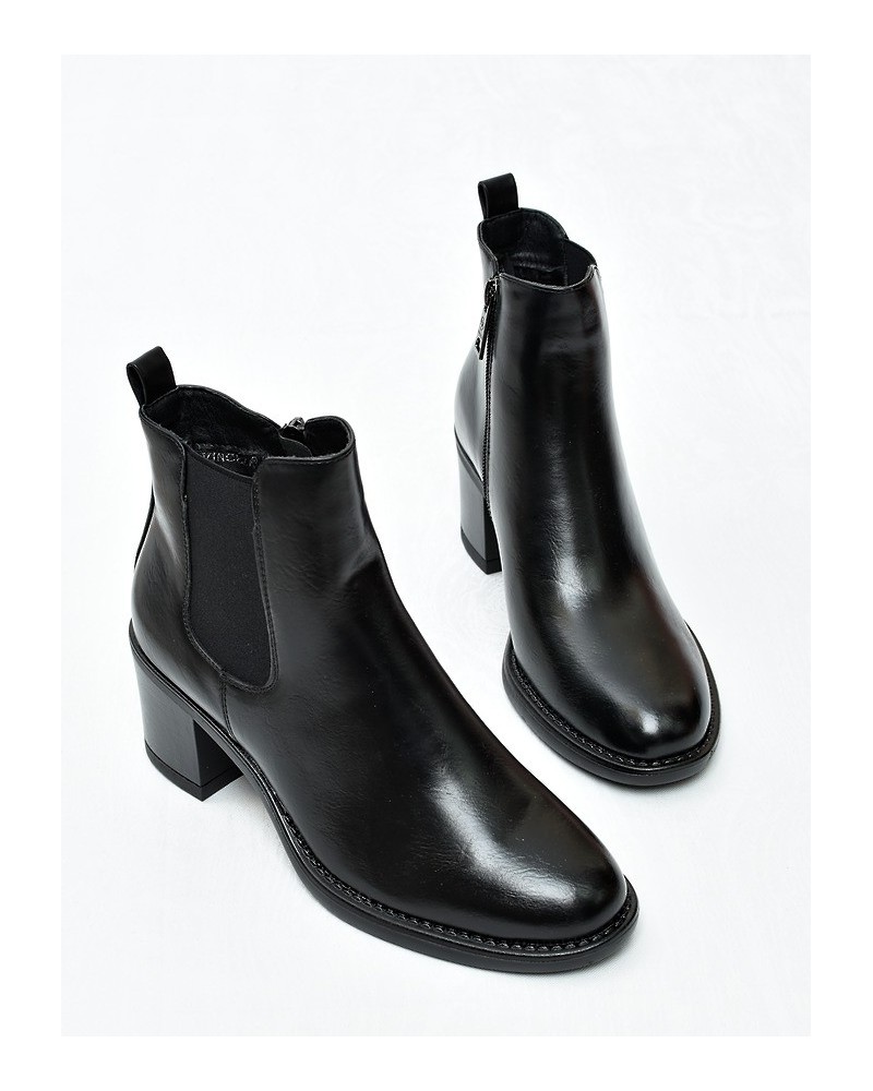Botki damskie Vinceza 58651 Czarne