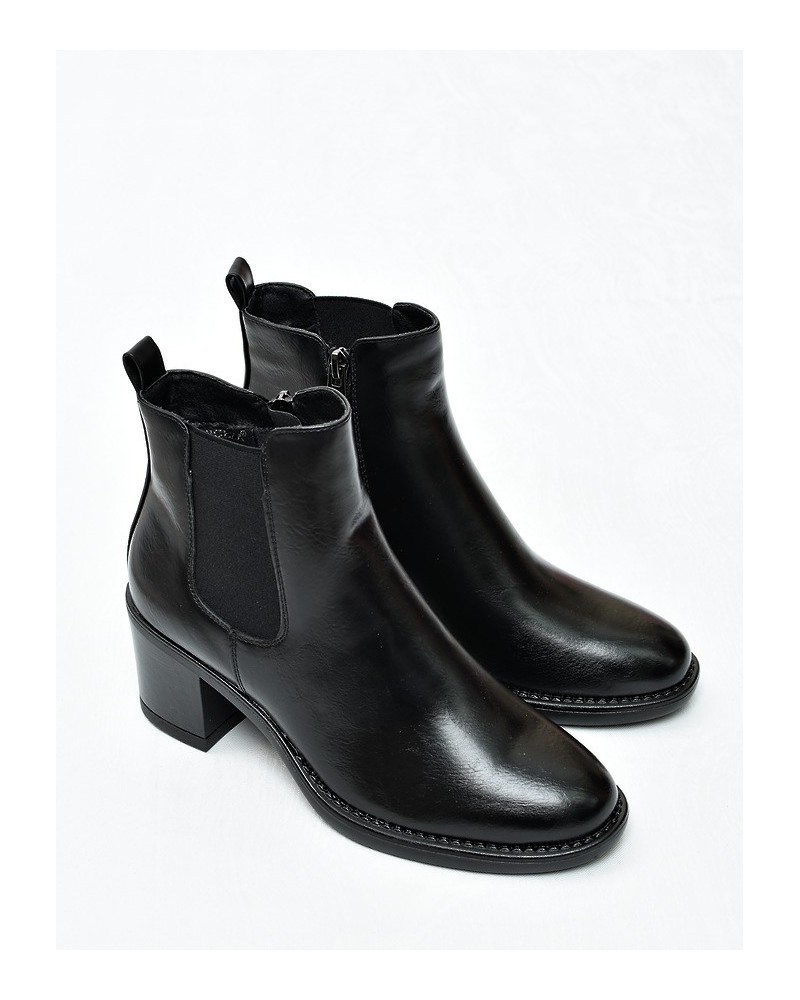 Botki damskie Vinceza 58651 Czarne