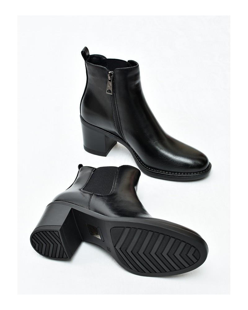 Botki damskie Vinceza 58651 Czarne
