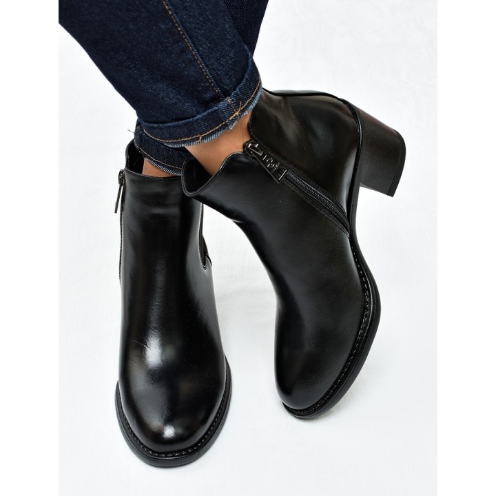 Botki damskie Vinceza 58651 Czarne