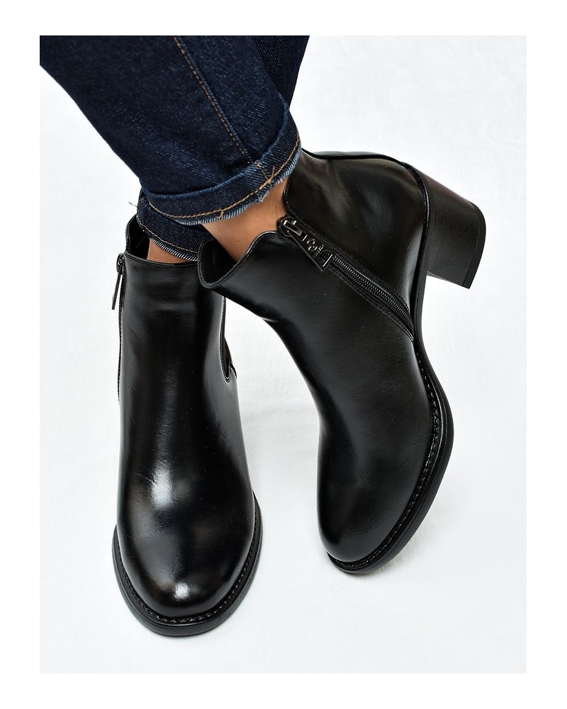 Botki damskie Vinceza 58651 Czarne