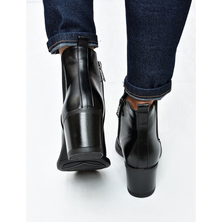 Botki damskie Vinceza 58651 Czarne