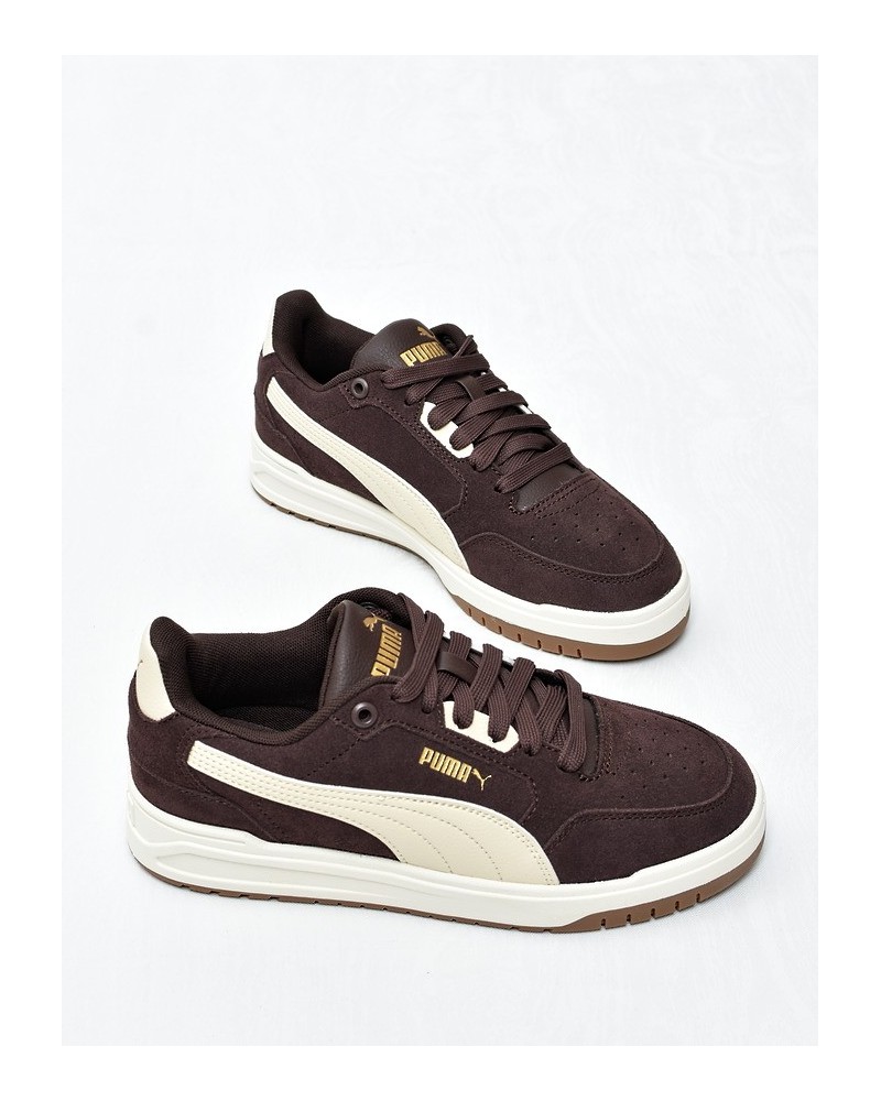 Obuwie młodzieżowe Puma 402597-09 Czekolada