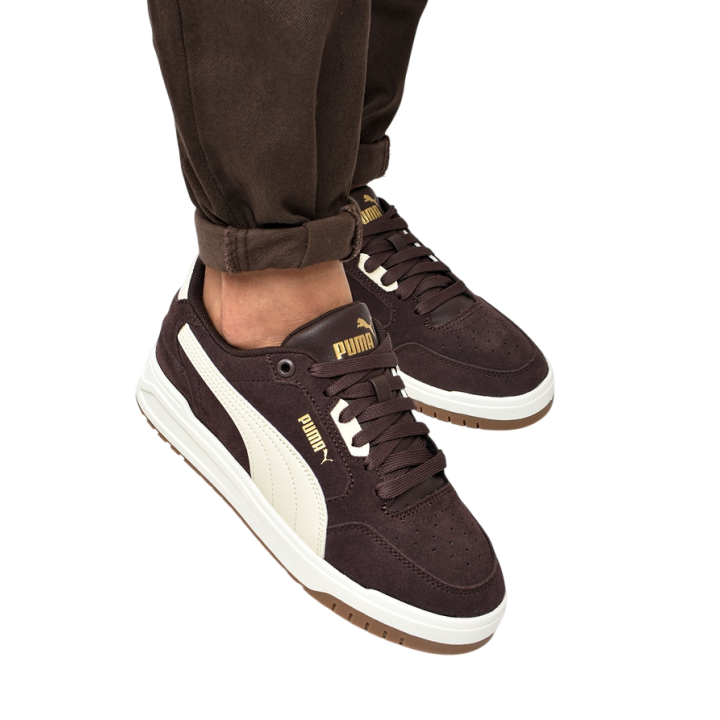 Obuwie młodzieżowe Puma 402597-09 Czekolada