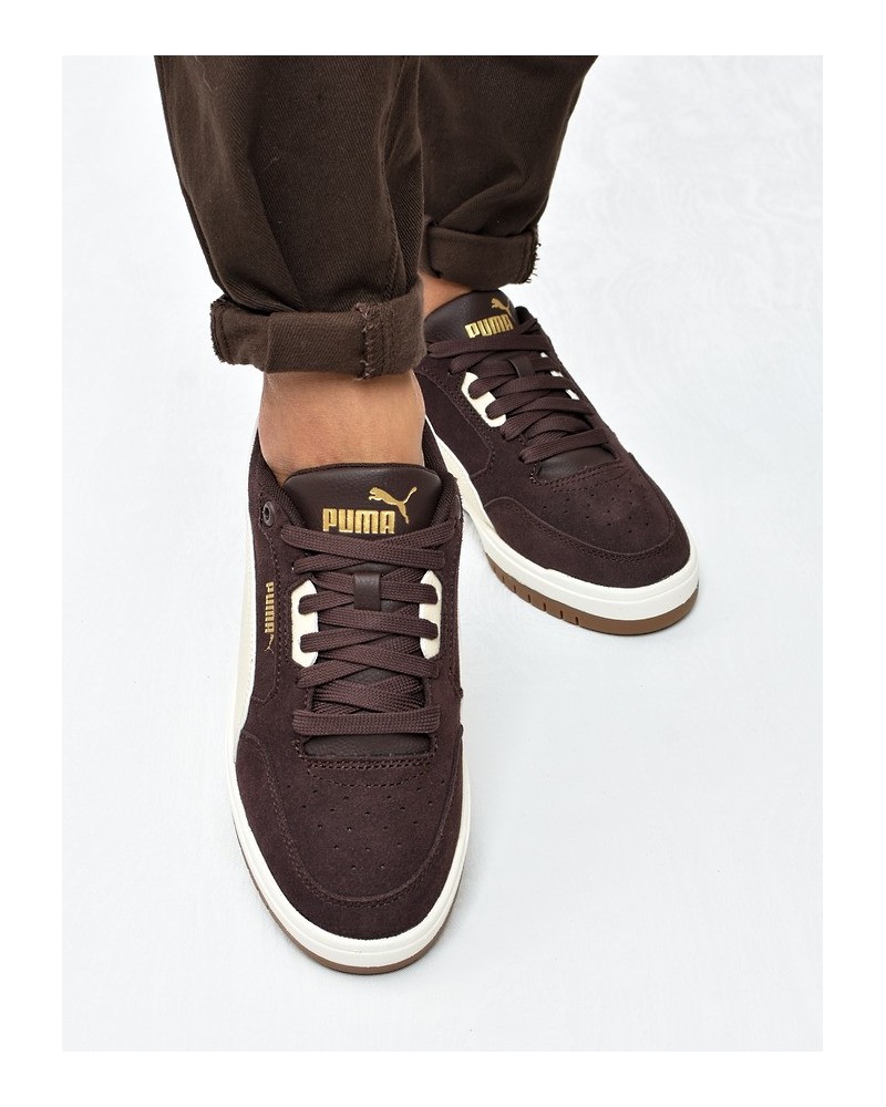 Obuwie młodzieżowe Puma 402597-09 Czekolada