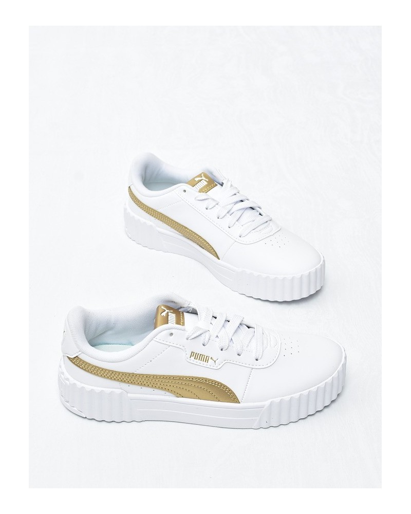 Obuwie młodzieżowe Puma 408255-01 Białe