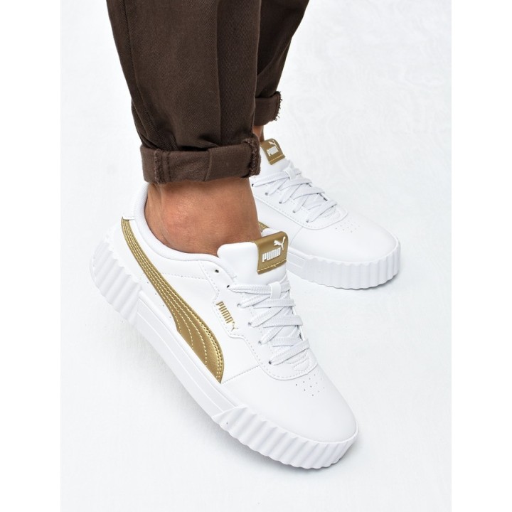 Obuwie młodzieżowe Puma 408255-01 Białe