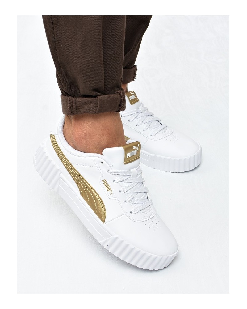 Obuwie młodzieżowe Puma 408255-01 Białe
