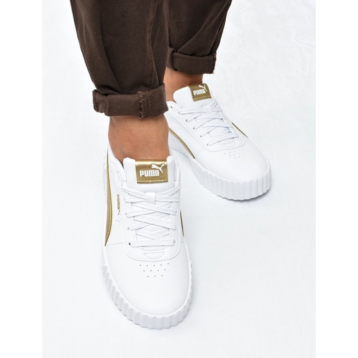 Obuwie młodzieżowe Puma 408255-01 Białe
