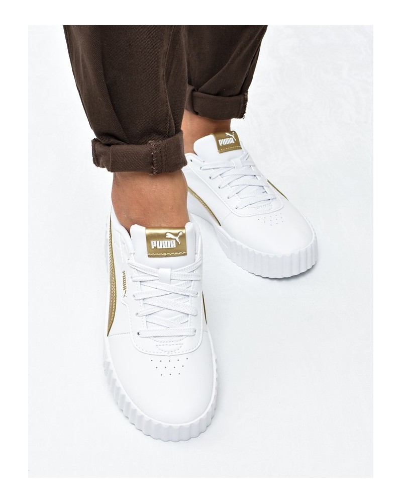 Obuwie młodzieżowe Puma 408255-01 Białe