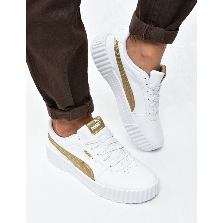 Obuwie młodzieżowe Puma 408255-01 Białe