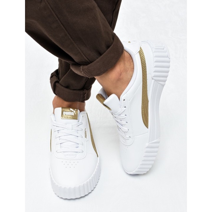 Obuwie młodzieżowe Puma 408255-01 Białe