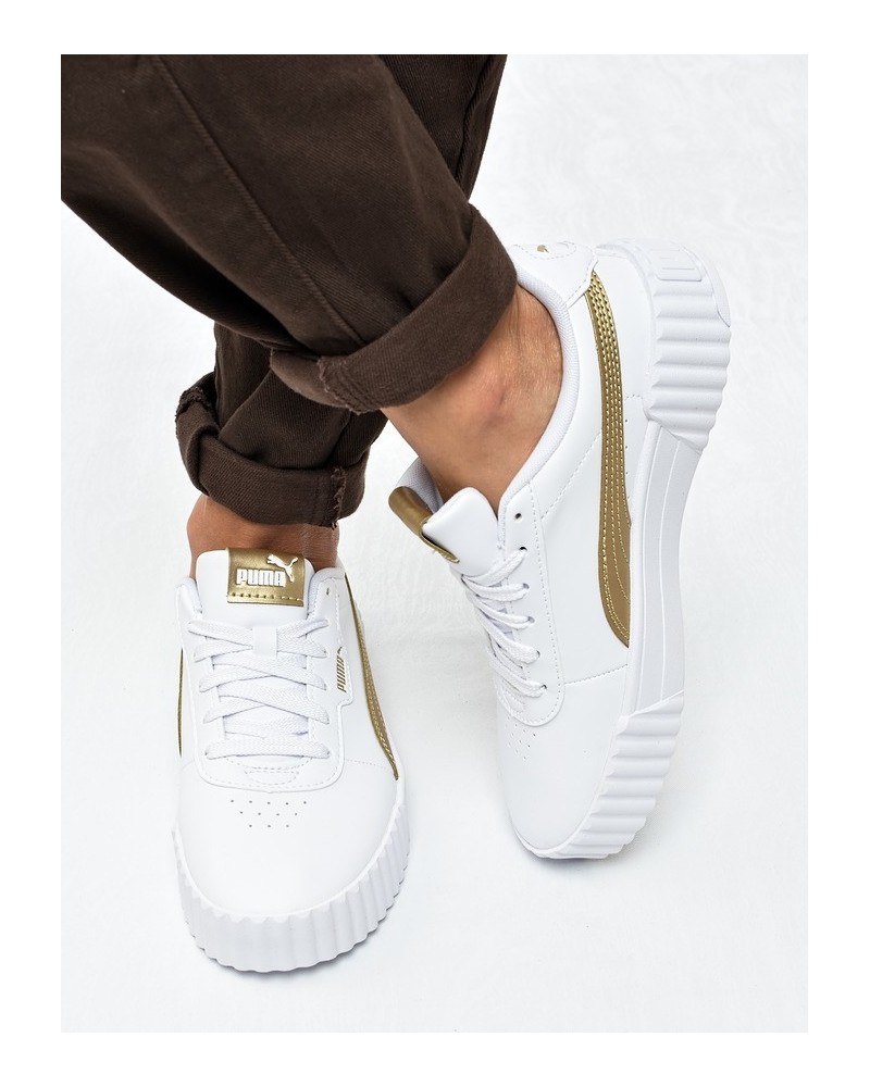 Obuwie młodzieżowe Puma 408255-01 Białe