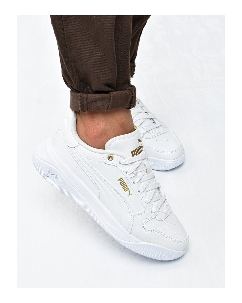 Obuwie młodzieżowe Puma 408624-01 Białe
