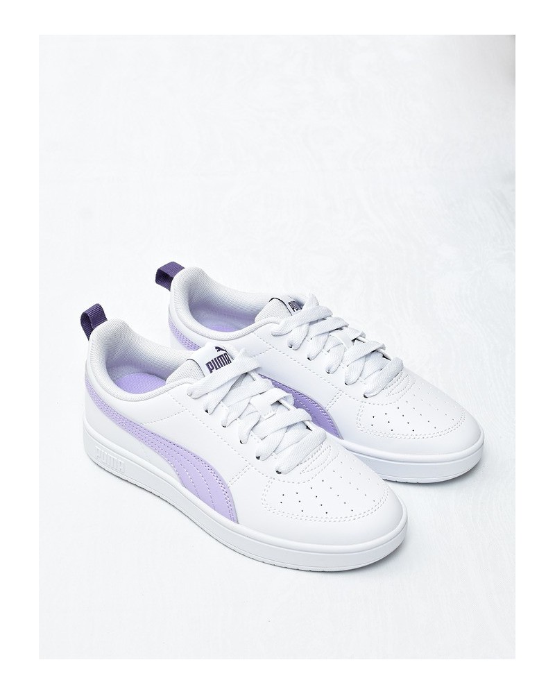 Obuwie młodzieżowe Puma 384311-48 Biały-Lawenda