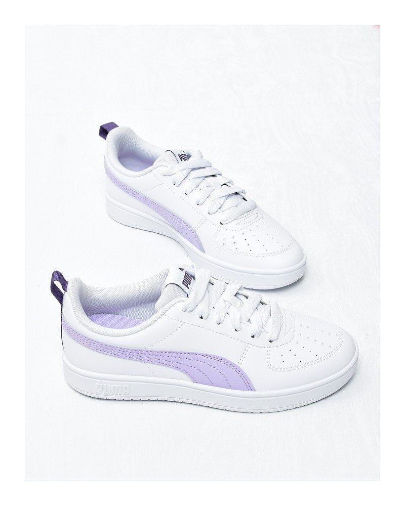 Obuwie młodzieżowe Puma 384311-48 Biały-Lawenda