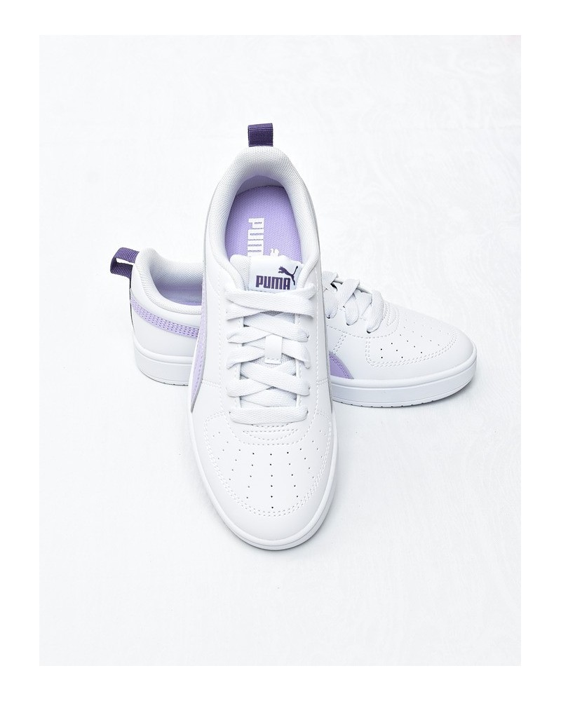 Obuwie młodzieżowe Puma 384311-48 Biały-Lawenda