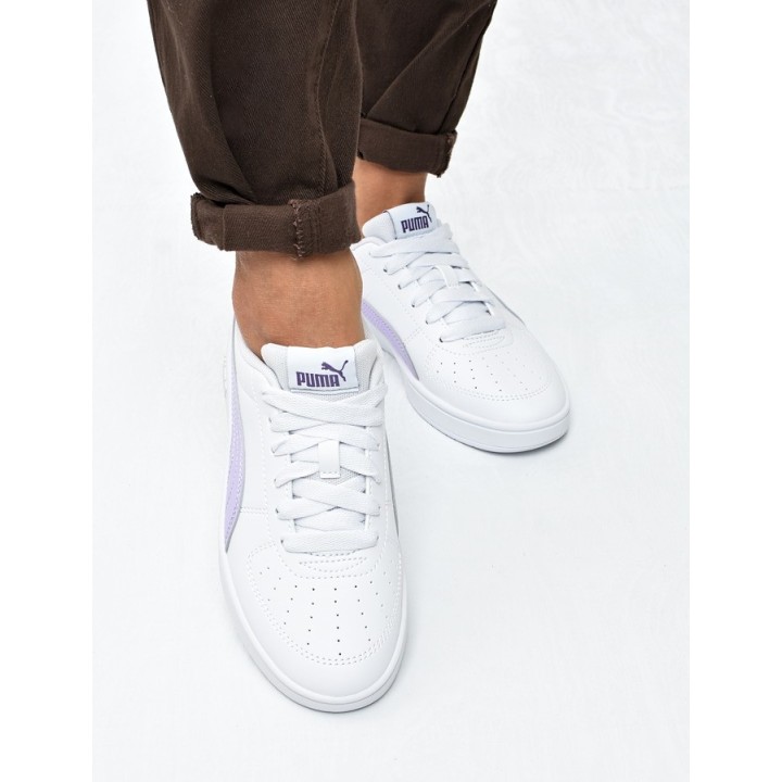 Obuwie młodzieżowe Puma 384311-48 Biały-Lawenda