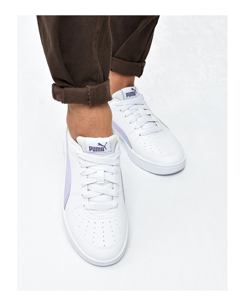 Obuwie młodzieżowe Puma 384311-48 Biały-Lawenda