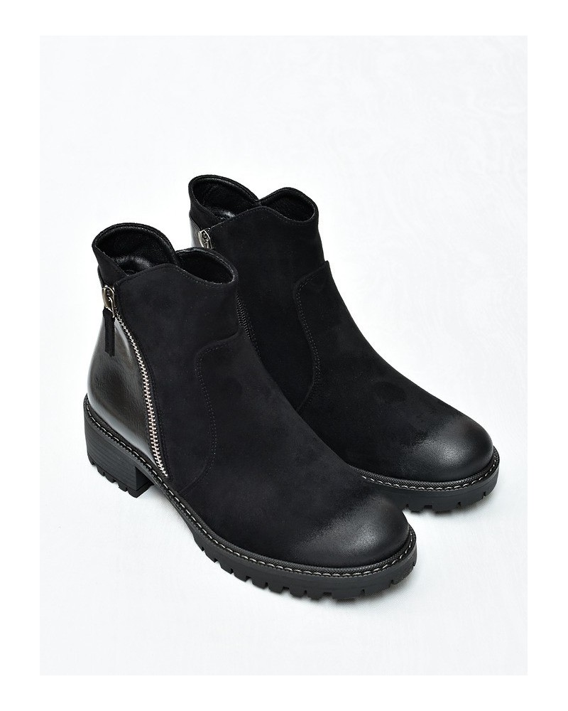 Botki damskie Vinceza 58673 Czarne